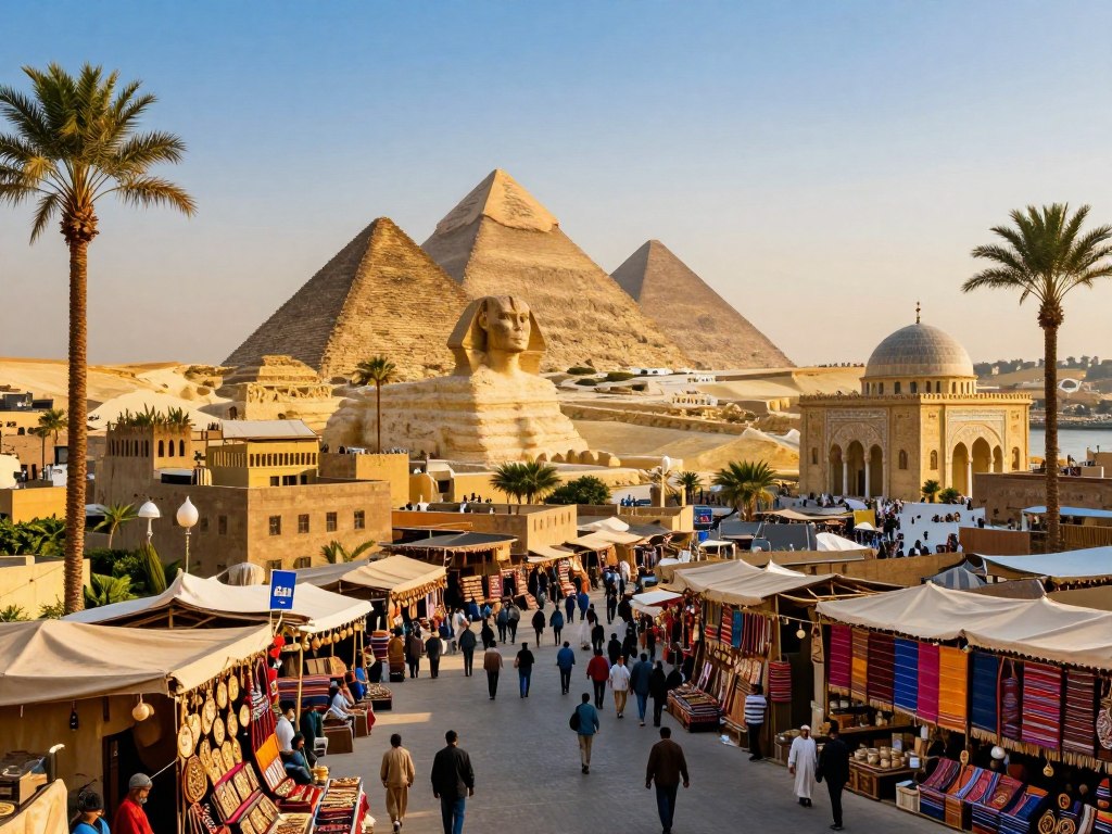 The most important 10 places to visit in Cairo, the capital of Egypt