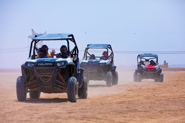 Hurghada: Adrenaline Desert Safari ATV Buggy Camel Dinner Show