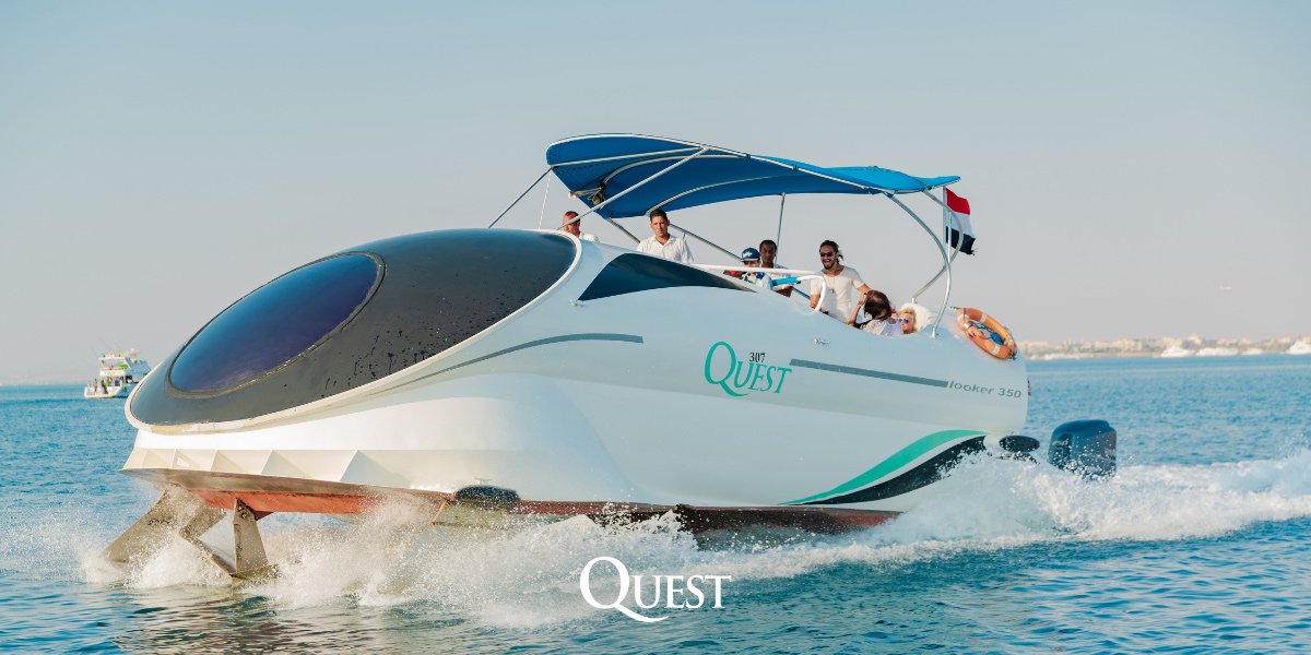 Hurghada: 2-Hour Private Speed Boat Tour on Sindbad Quest
