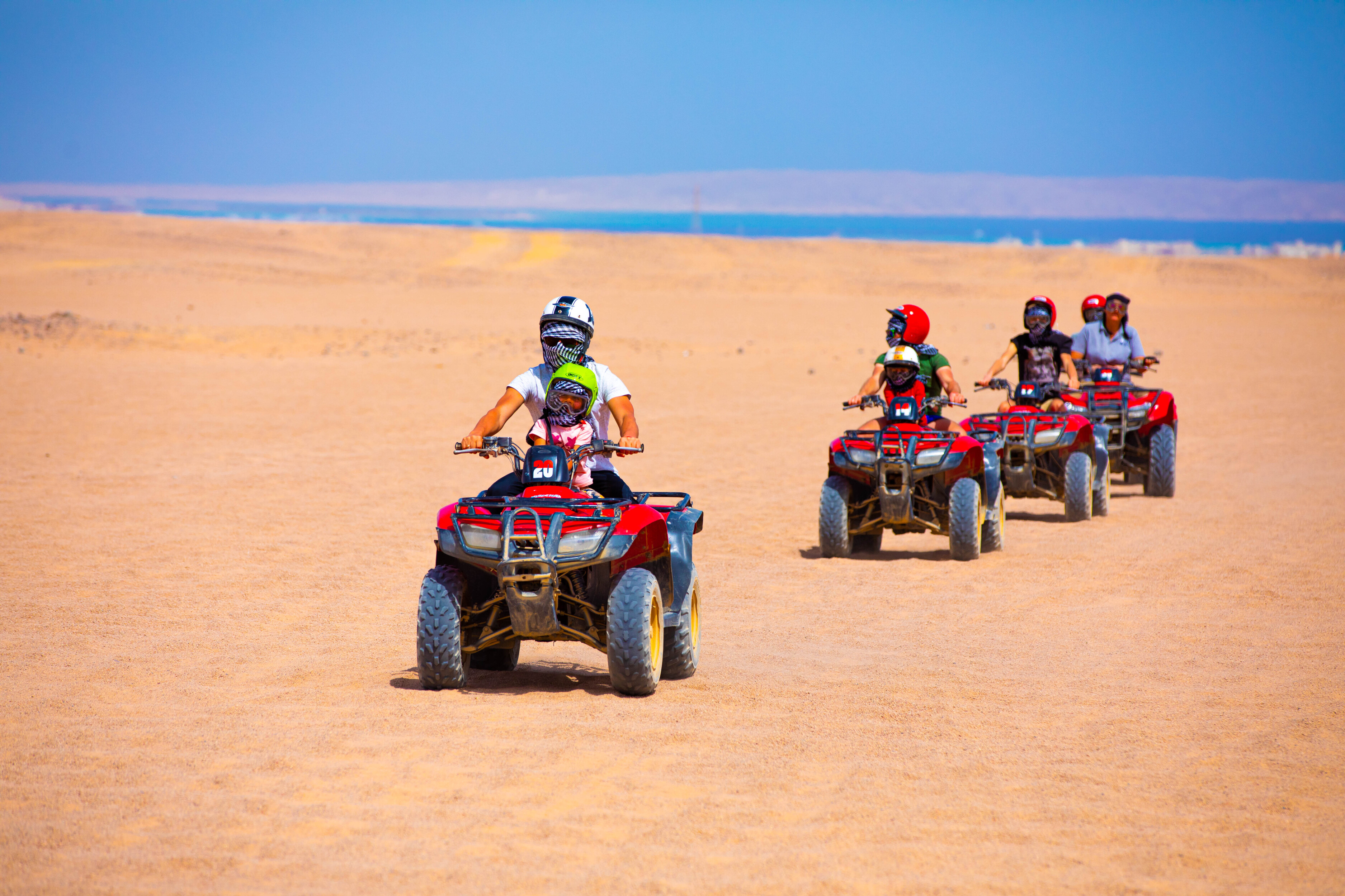 Hurghada: Moto Safari & Desert Adventure – Quad, Bedouin